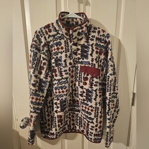 Patagonia Men's Lightweight Synchilla Snap-T Pullover Size M